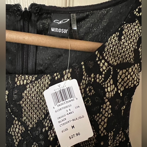 Windsor metallic peplum top - Picture 3 of 4